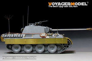 Maquette Voyager PE35981 Char Panther A allemand de la Seconde Guerre mondiale (modèle de base) pour TAKOM au 1/35 – Bild 19