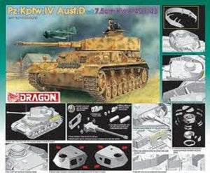 Dragon 6330 Pz.Kpfw. IV Ausf. D avec 7,5 cm Kw.K.40 L/43 (1/35) – immagine 2