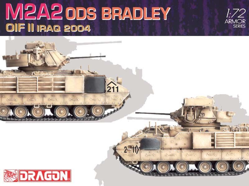 Dragon 7247 M2A2 Bradley ODS 2004 1/72 – Bild 2