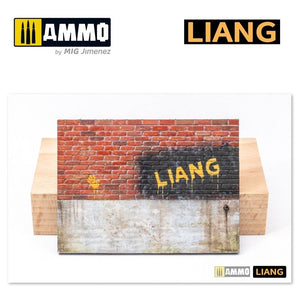Pochoirs pour aérographe Liang 0008 à effets de craquelures de peinture – image 6