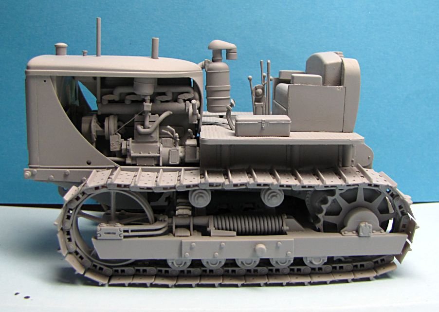 Tracteur chenillé américain Mirror Model 35850 (véhicule militaire à chenilles) à l&amp;#39;échelle 1/35 – image 3