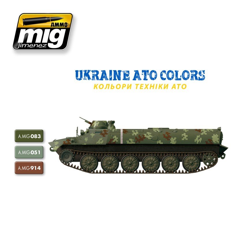 Munitions de Mihg Jiminez 7125 UKRAINE ATO COLORS – immagine 2
