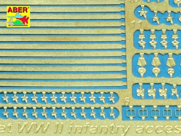 Aber 35A113 Accessoires d&amp;#39;infanterie soviétique de la Seconde Guerre mondiale (1/35)  – image 4