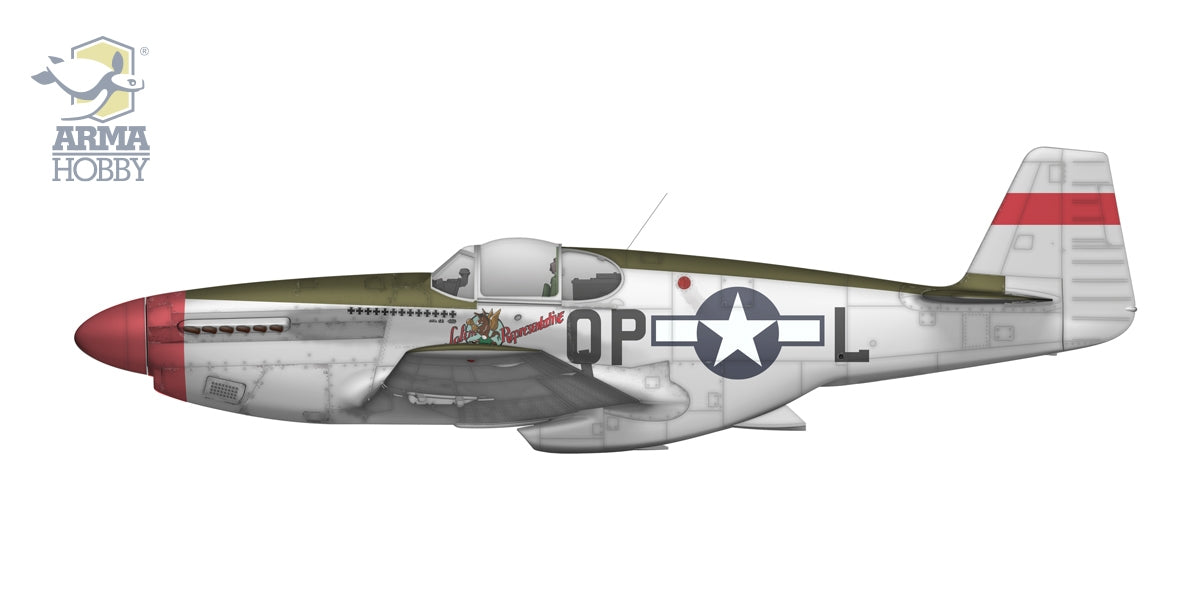 Arma Hobby 70069 P-51 B Mustang Deluxe Set 1/72 – Bild 8