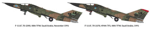Hobby 2000 72038 General-Dynamics F-111F Opération « Tempête du désert » 1/72 – image 2