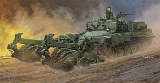 Trumpeter 09552 Véhicule blindé de déminage russe BMR-3 1/35