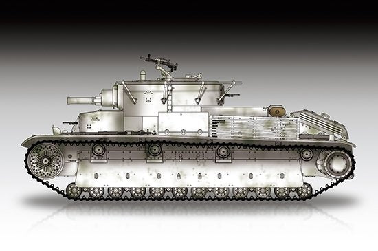 Trumpeter 07151 Char moyen soviétique T-28 (Riveté) 1/72