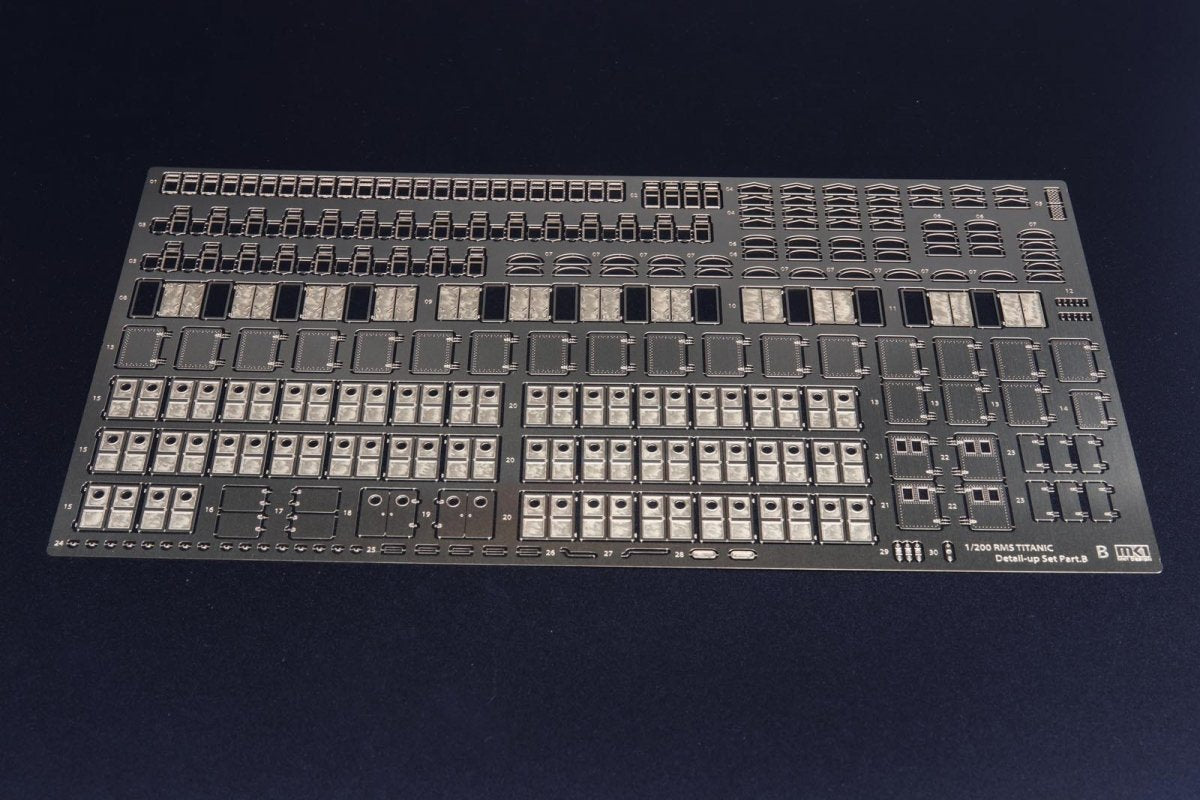 MK1 Design MD-20020 RMS TITANIC DX PACK pour maquette Trumpeter 1/200 – image 12
