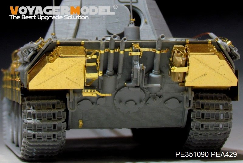 Maquette Voyager PE351090 Panther A allemand de la Seconde Guerre mondiale, version intermédiaire de base, pour Dragon au 1/35 – Bild 10