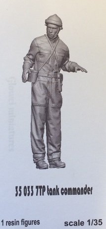 Glowel Miniatures 35033 Commandant de char 7TP 1/35