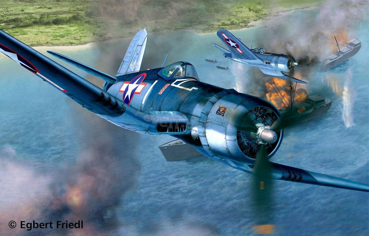 Revell 64781 Vought F4U-1A Corsair - maquette au 1/32 – imagen 2