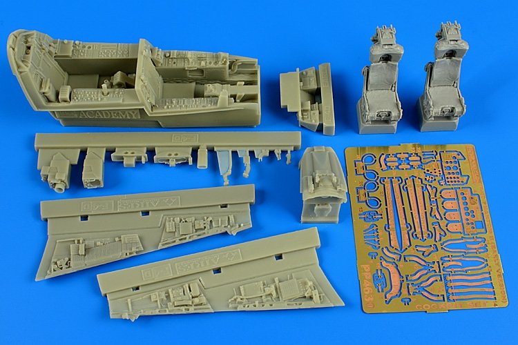 Ensemble de cockpit Aires 4630 F-4D Phantom II (première version) au 1/48 Academy