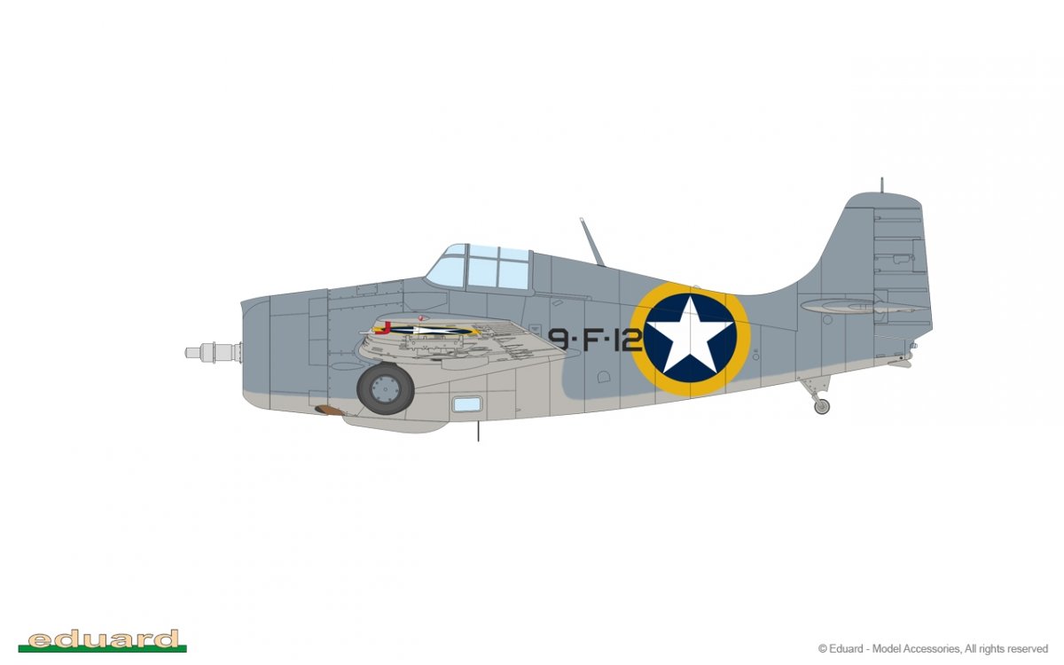 Eduard 82202 F4F-4 Wildcat early 1/48 – zdjęcie 20