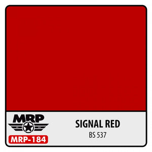 Peinture MR. Paint MRP-184 Rouge Signalisation BS 537 30 ml