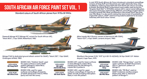 Hataka Hobby HTK-AS50 Force aérienne sud-africaine vol. 1 (6x17ml) – image 2
