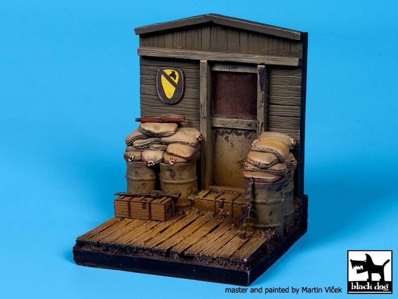 Black Dog D35048 Base américaine Vietnam 1/35  – immagine 5