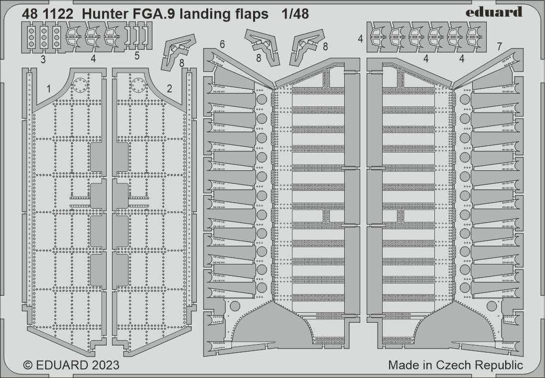 Eduard BIG49391 Hunter FGA.9 AIRFIX 1/48 – imagen 3