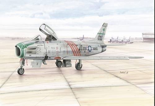 Special Hobby 72167 F-86H Sabre Hog ANG (1/72) 