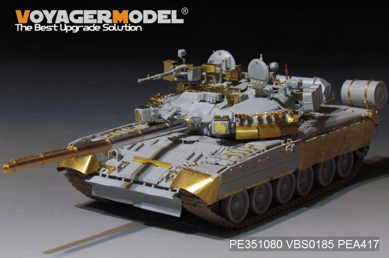 Maquette Voyager PE351080 Char de combat principal russe moderne T-80UK (lanceur de fumée inclus) pour TRUMPER 09578 1/35 – Bild 12