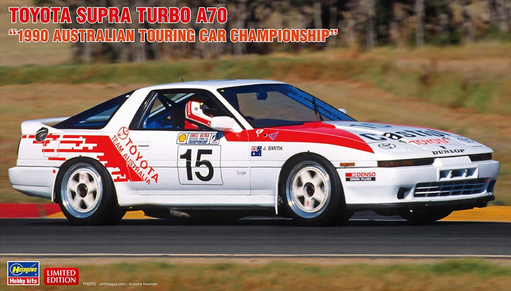 Hasegawa 20815 Toyota Supra Turbo A70 "1990 Australian Touring Car Championship" 1/24