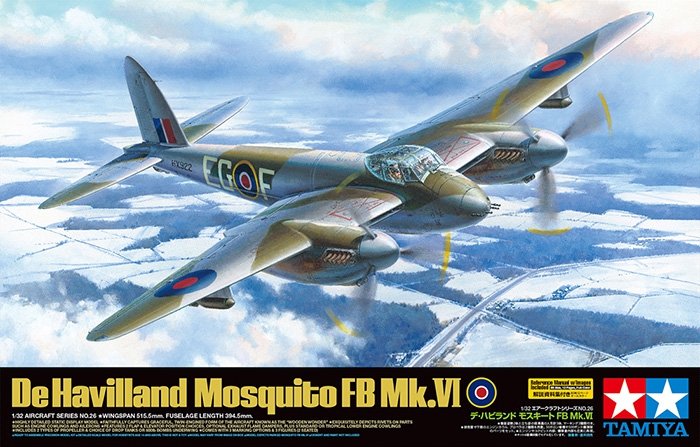 Tamiya 60326 de Havilland Mosquito FB. Marc. VI 1/32