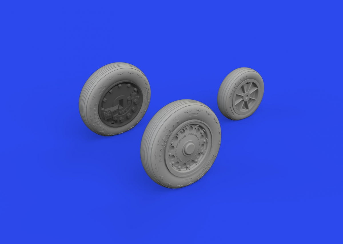 Roues Eduard 648968 J-35 Draken Type 2 HASEGAWA 1/48  – image 2