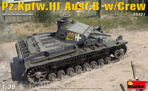 MiniArt 35221 Pz.Kpfw.III Ausf.B avec équipage 1/35