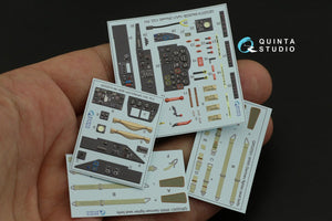 Intérieur imprimé en 3D et coloré sur papier décalcomanie (Revell) Quinta Studio QD32074 Me 262B1a/U-1 1/32 – Bild 11