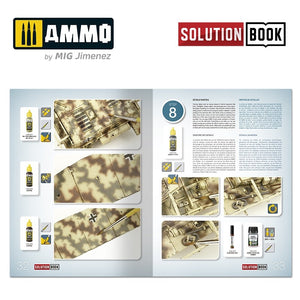 Ammo of Mig 6527 Comment peindre les véhicules allemands de la Seconde Guerre mondiale (Mid-W2) - LIVRE DE SOLUTIONS 21 (Livre multilingue) – immagine 10