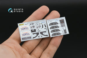 Intérieur imprimé en 3D et coloré sur papier décalcomanie Quinta Studio QD24008 Honda NSX NA1 version japonaise (Tamiya) 1/24 – image 3