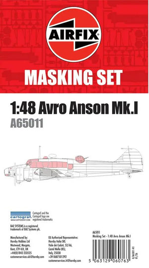 Airfix 65011 Masking Set - Avro Anson Mk.I 1/48