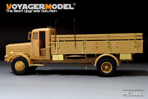 Camion cargo allemand Bussing Nag L4500A 4x4 de la Seconde Guerre mondiale, modèle Voyager PE35693, pour AFV 35270, échelle 1/35 – immagine 4