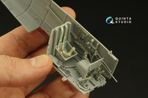 Intérieur coloré imprimé en 3D sur papier décalcomanie (Zoukei Mura SWS) Quinta Studio QD32191 Bf 109G-14, échelle 1/32 – immagine 9