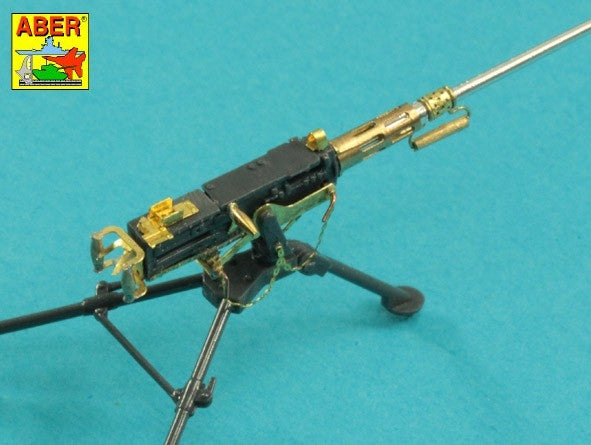 Canon Aber 35L-091 (version ancienne) pour mitrailleuse lourde Browning M2 HB calibre .50 (12,7 mm) US, échelle 1/35 – immagine 23