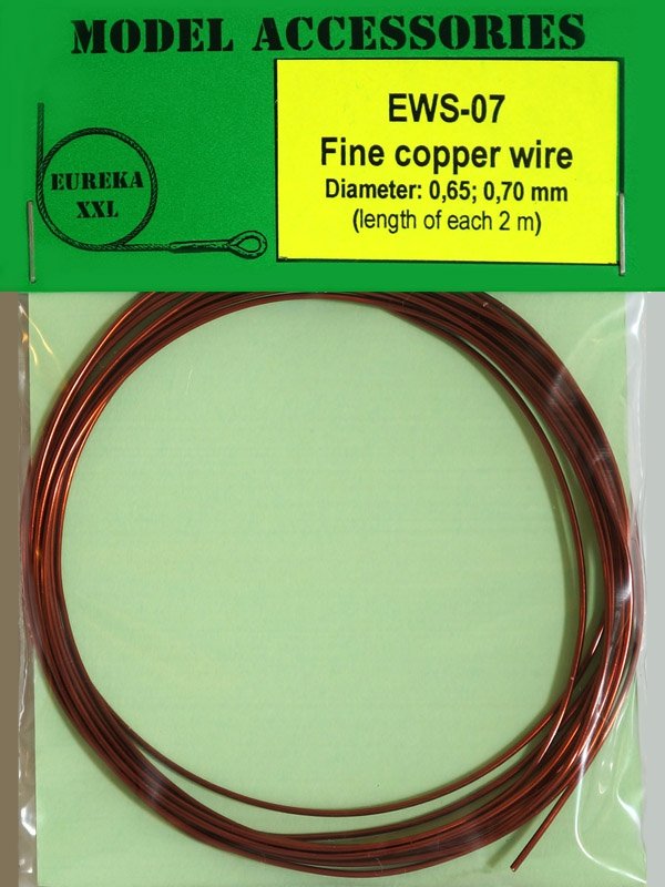 Fils de cuivre fins Eureka XXL EWS-07 0,65 mm / 0,70 mm