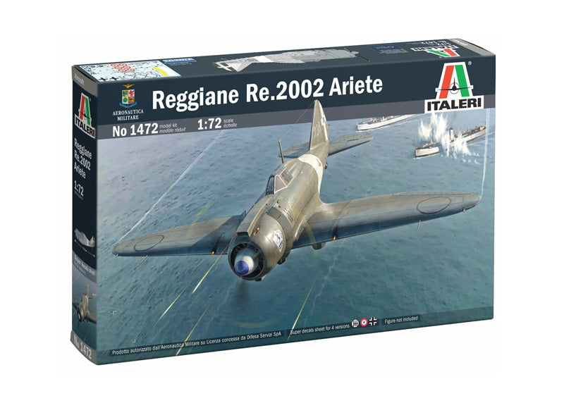 Italeri 1472 Reggiane Re.2002 Ariete 1/72 – zdjęcie 2