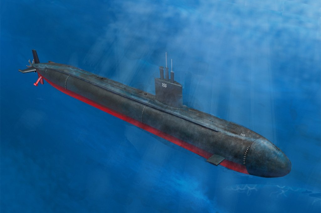 Hobby Boss 83530 USS Los Angeles Class SSN-688/VLS/688I 3 en 1 1/350