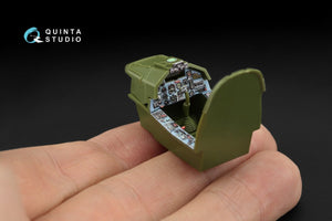 Intérieur imprimé en 3D et coloré sur papier décalcomanie Quinta Studio QDS-48249 Su-25 (Zvezda) 1/48  – image 6