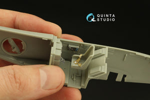 Intérieur imprimé en 3D et coloré sur papier décalcomanie Quinta Studio QD48353 Me 410 (Meng) 1/48  – immagine 9