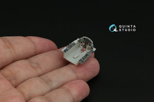 Intérieur imprimé en 3D et coloré sur papier décalcomanie Quinta Studio QD72101 F-104S (Hasegawa) 1/72 – immagine 8