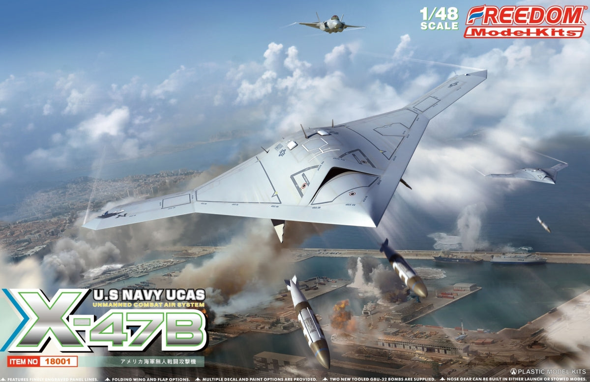 Freedom 18001 US Navy UCAS X-47B 1/48