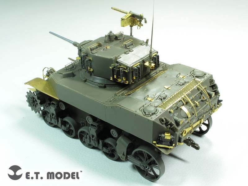 ET Model E35-187 WWII US Army M5A1 Early version (Pour AFV CLUB Kit) (1/35)  – image 5