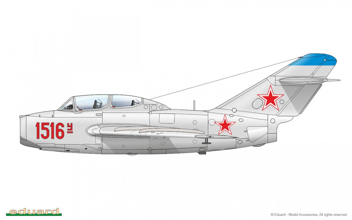 Eduard 7055 UTI MiG-15 1/72 – Bild 15