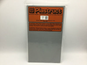 Plaque ABS Plastruct 91008 178 mm x 300 mm x 3,2 mm GRIS / 2 pièces. – Bild 2