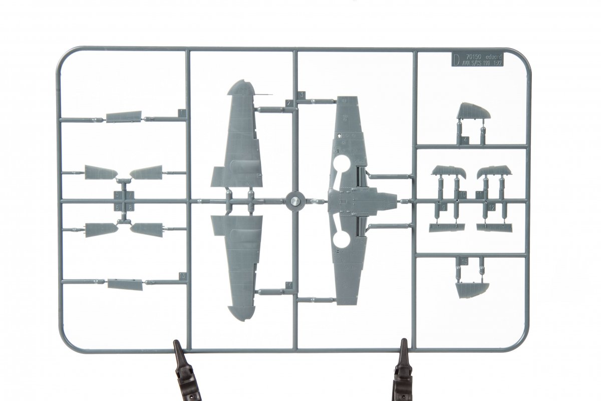 Eduard 70151 Avia S-199 verrière bulle 1/72 – imagen 9