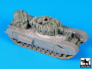 Maquette Black Dog T72076 Churchill Mk IV pour Dragon au 1/72
