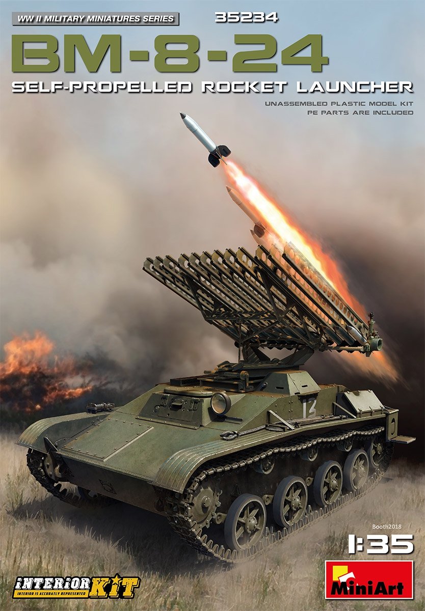 MiniArt 35234 BM-8-24 LANCE-ROQUETTES AUTOPROPULSÉ 1/35