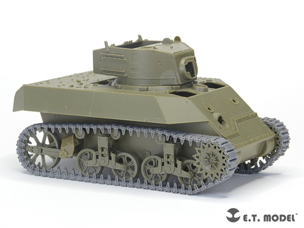 Maquette ET Model P35-038 Char léger M3/M5 Stuart de l&amp;#39;armée américaine (Seconde Guerre mondiale), chenilles fonctionnelles T16 (impression 3D), échelle 1/35 – image 5