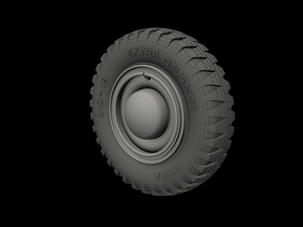 Roues de route Panzer Art RE35-288 pour Horch 15 (Gelande) 1/35