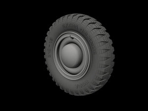 Roues de route Panzer Art RE35-288 pour Horch 15 (Gelande) 1/35